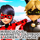 Miraculous - Marinette (Ladybug)/Adrien (Cat Noir)